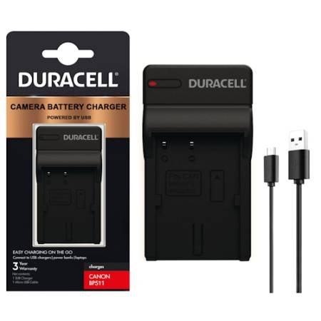 Duracell DRC5902 - ładowarka USB do akumulatorów Canon BP-511_1
